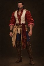 Caballero renacentista de rojo y oro.jpg